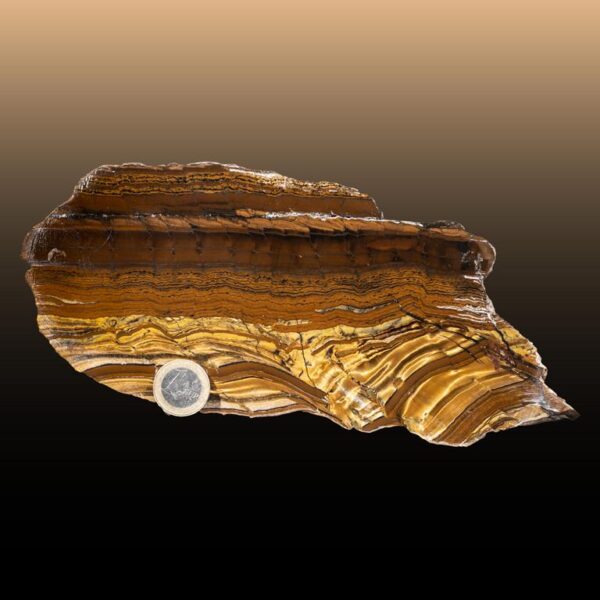 Stromatolith (Banded Iron Formation) – Bild 4